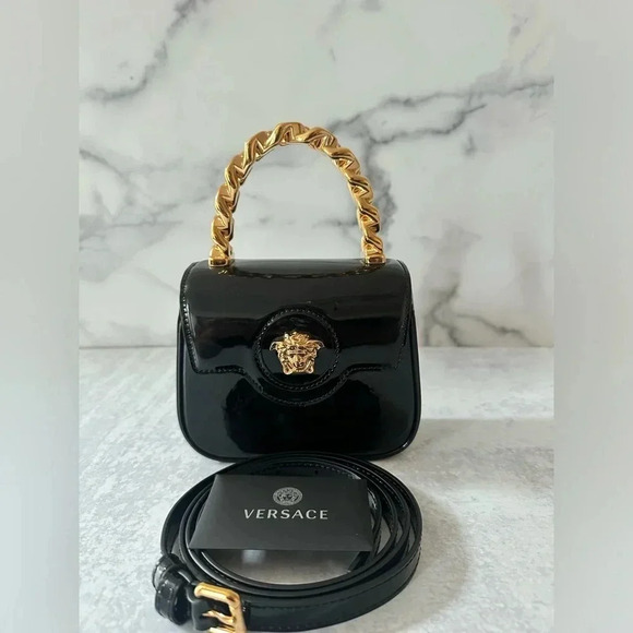 Versace Patent Leather Tote Bag - Picture 4 of 5